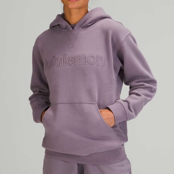 lululemon athletica Tops - Lululemon All Yours Graphic Hoodie Dusky Lavender